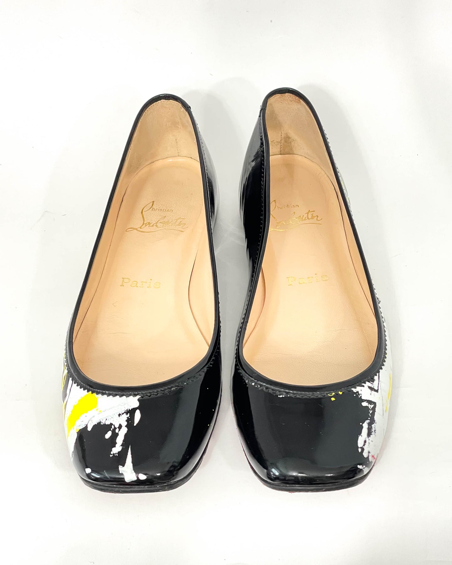 Christian Louboutin Graffiti Flats - Size 39.5