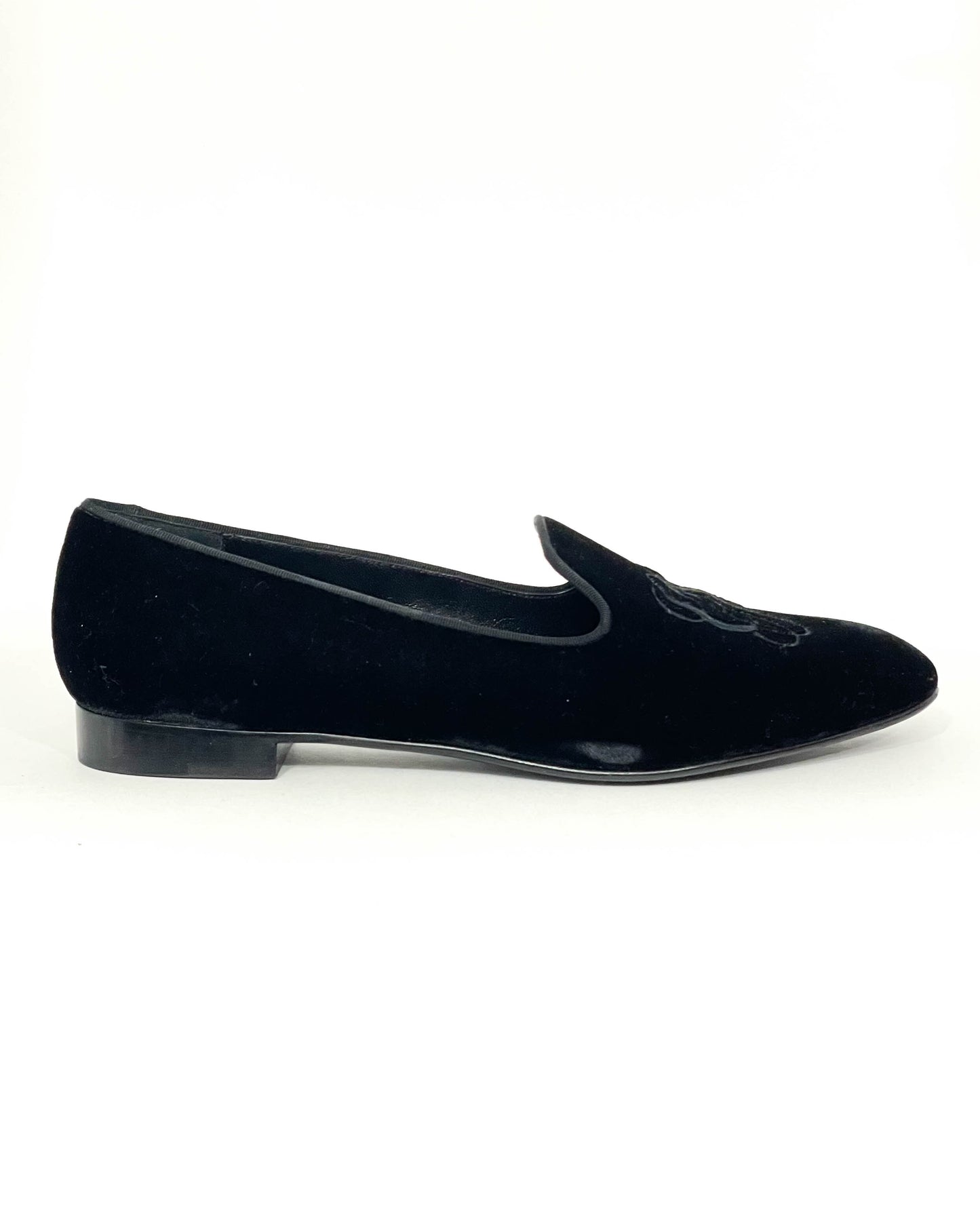 Giorgio Armani Velvet Loafers- Size 39