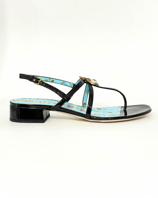 Gucci Lois Sandals- Size 38