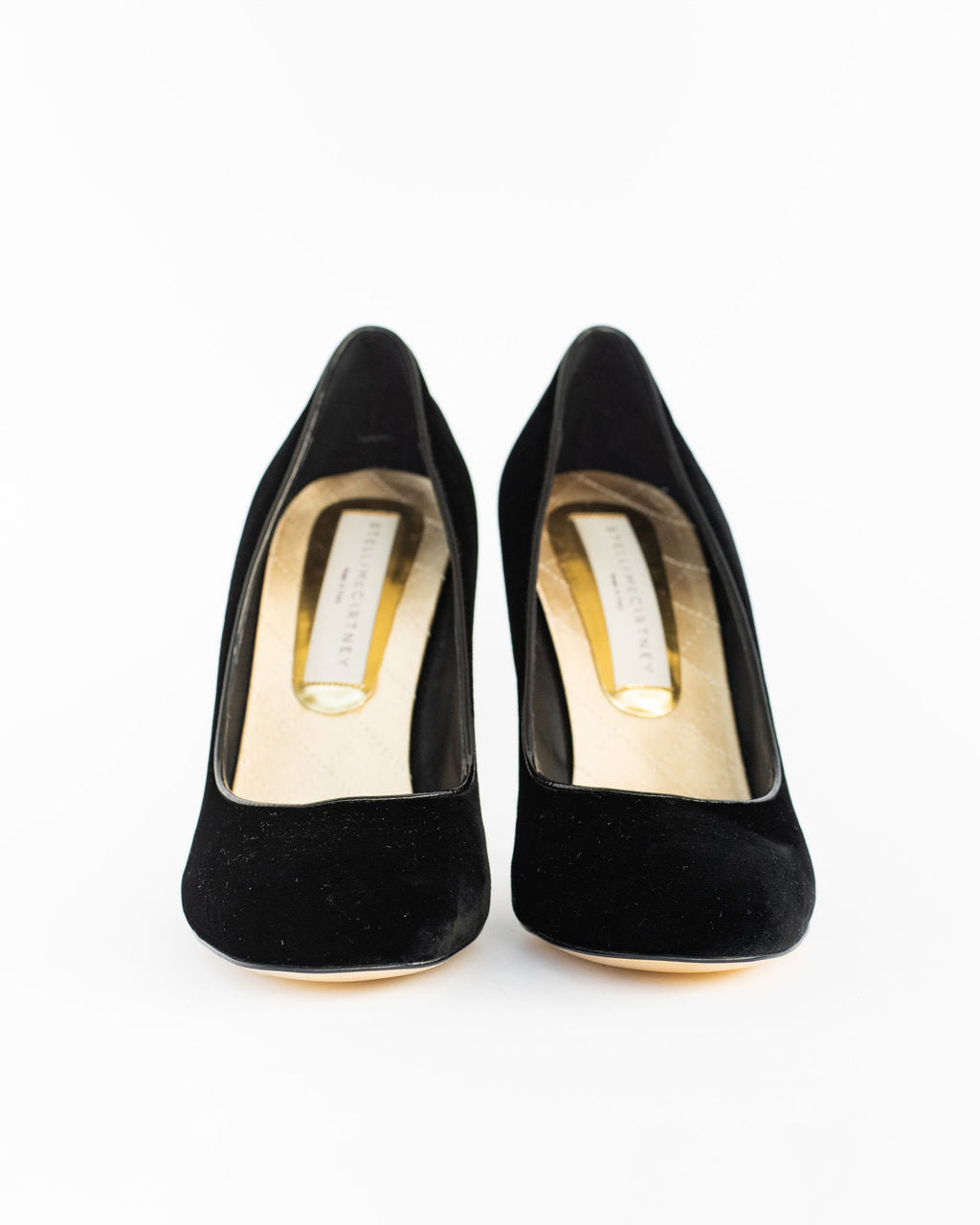 Stella McCartney Black Velvet Pumps - Size 37