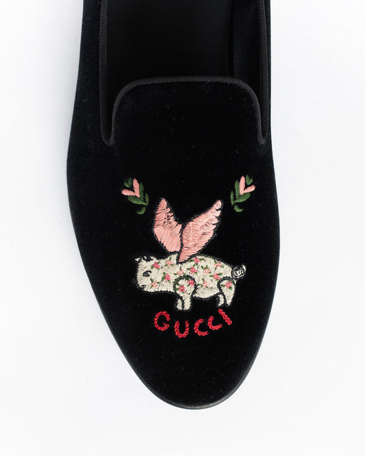 Gucci "Pig's Fly" loafers- Size 7 mens (9.5 womens)